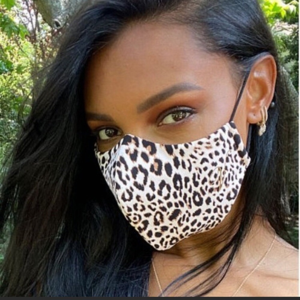 Victoria secret face mask leopard
